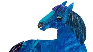 blue horse