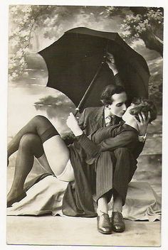 vintage kiss