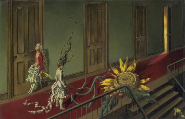 Eine Kleine Nachtmusik 1943 by Dorothea Tanning born 1910